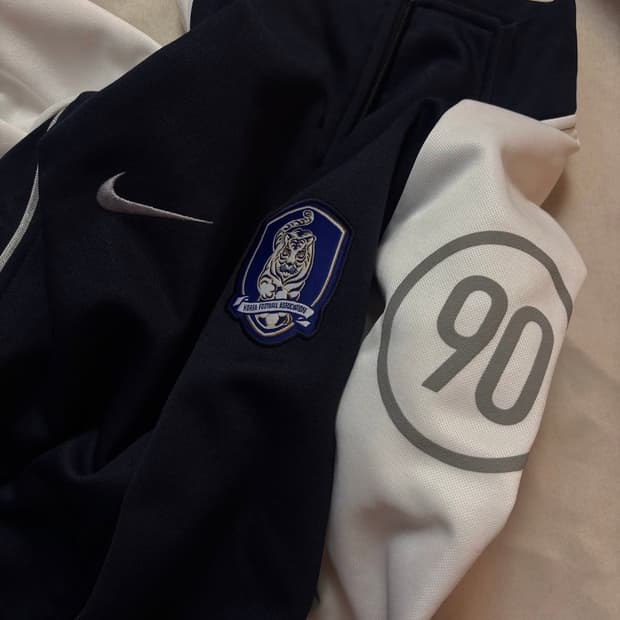 나이키 축구 국대 져지 트랙탑