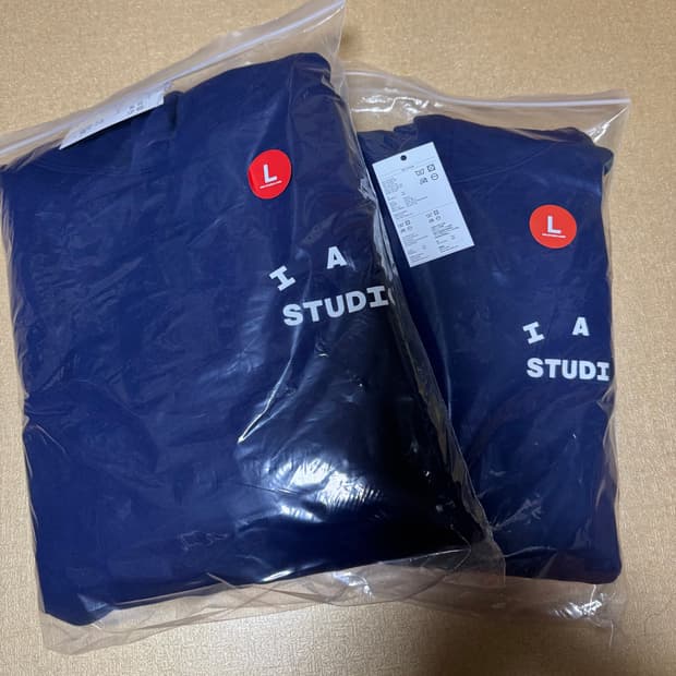 [새상품] 아이앱 스튜디오 아이앱 오리지널 후드 네이비