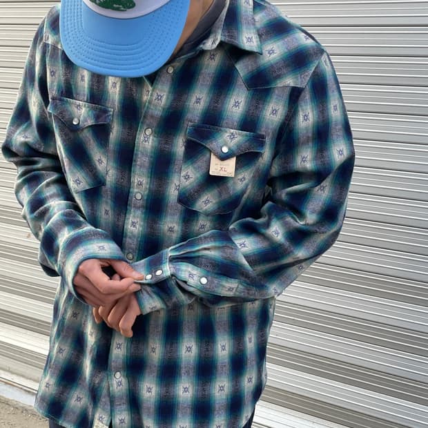 Polo Denim&Supply Aztec Western Shirt