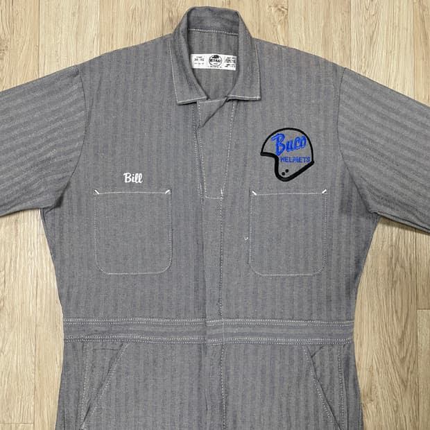 100) 90's 레드캡 부코 헤링본데님 점프수트(RRL&LVC&폴로)