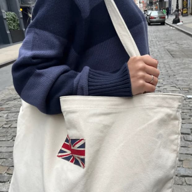 브랜디 멜빌 플래그 토트백 에코백