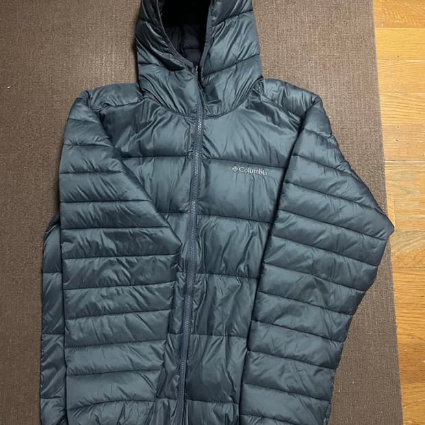 컬럼비아 경량패딩 L사이즈