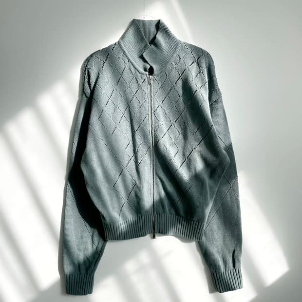 A2 인사일런스 스카시 집업 카디건 M사이즈