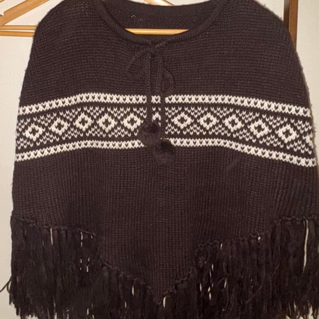 사와코st 노르딕 빈티지 케이프