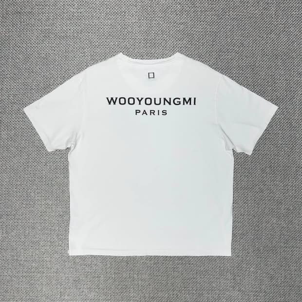 [46] 우영미 백로고 반팔 티셔츠