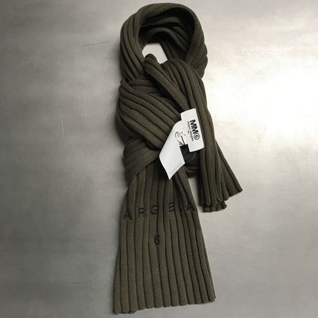 MM6 마르지엘라 로고 머플러