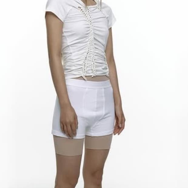 카시코 꼬임 반팔 탑