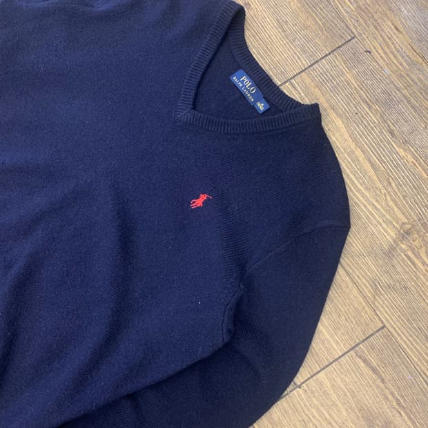 폴로 랄프로렌 네이비 니트 M