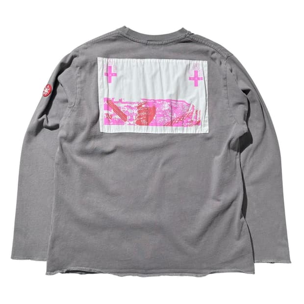 카브엠트 사이드로고 롱슬리브 티셔츠