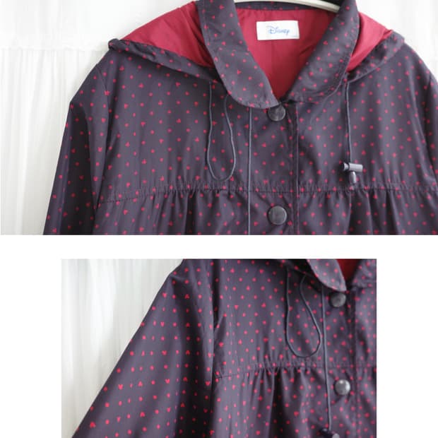 Disney dot round wind-breaker