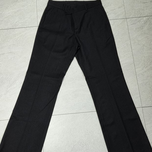 (1) Htae 60s Mods Black Stripe Trousers
