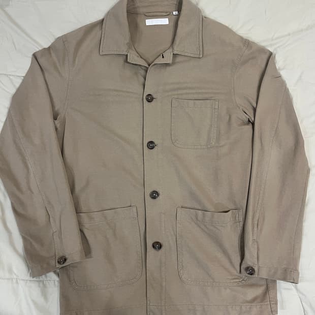 유니클로 워시저지 워크재킷