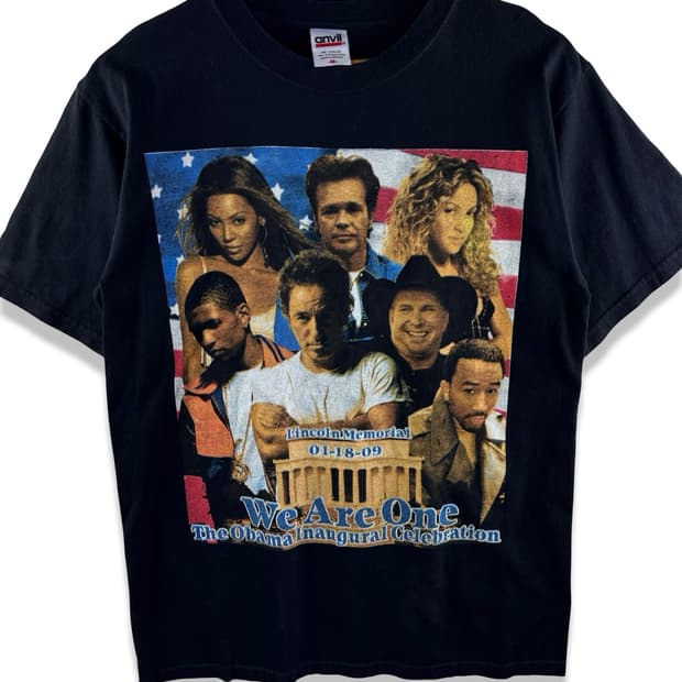 USA 오바마 취임 기념 아티스트 콜라보 티셔츠3219
