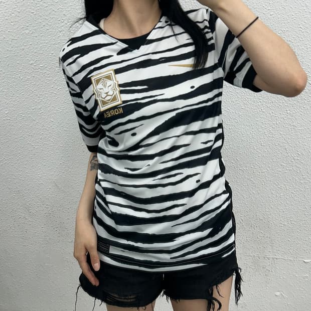 나이키 국가대표 지브라 싸커티 S