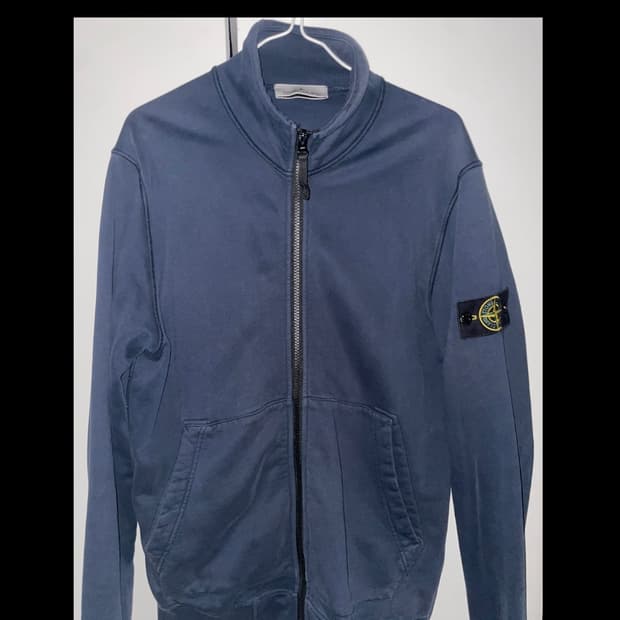 스톤아일랜드 네이비 집업