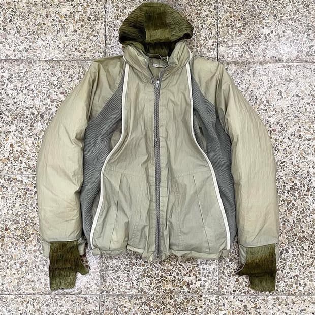 xlim ep4 01 down jacket (lemon green)