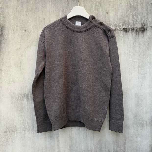 90s 아르마니 버튼업 니트