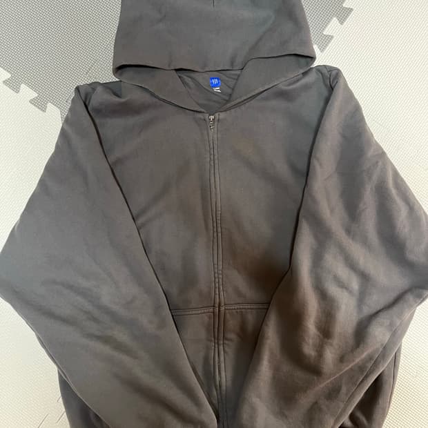 이지갭후드집업 다크그레이 XL