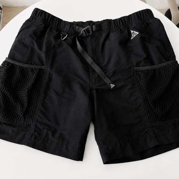 나이키 ACG 스노우그래스 카고 쇼츠 블랙 - 아시아