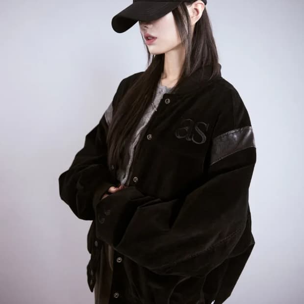 애즈온 바시티 자켓 