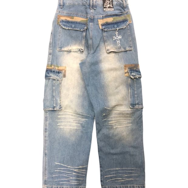 90's Old DogTown Black Dragon Wide Cargo