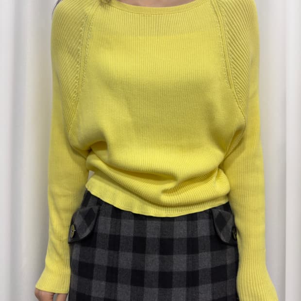 hiroko bis lemon knit top