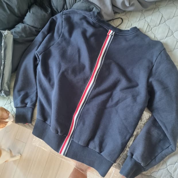 정품 톰브라운 백 삼선 맨투맨 3사이즈