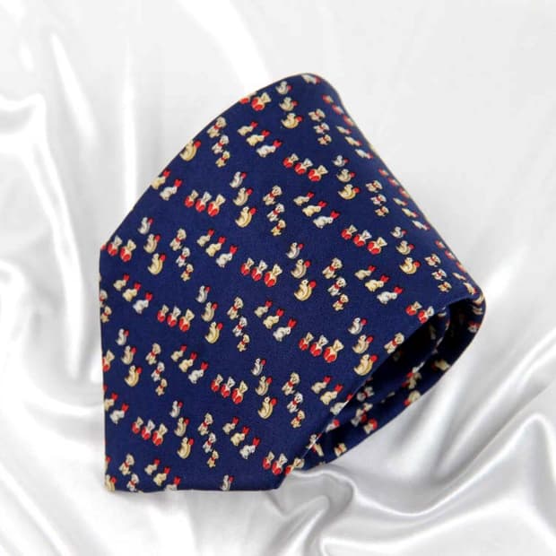 페라가모 9cm A-등급 명품넥타이