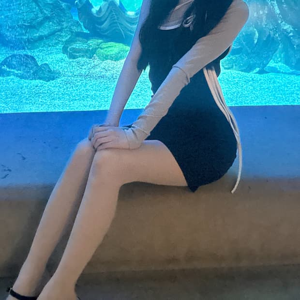 melt the lady 레이어드 미니 원피스 블랙 베이지 스나계 파티룩