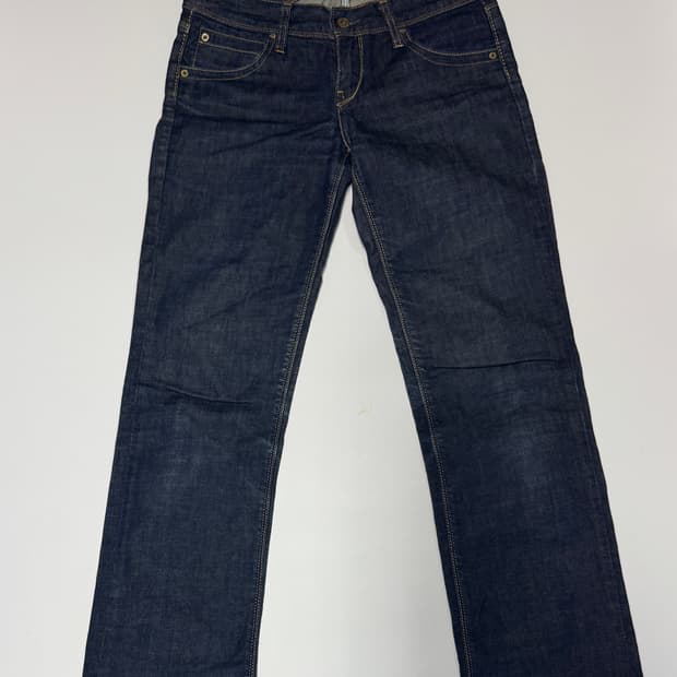 리바이스 570 스트레이트핏 생지 데님팬츠