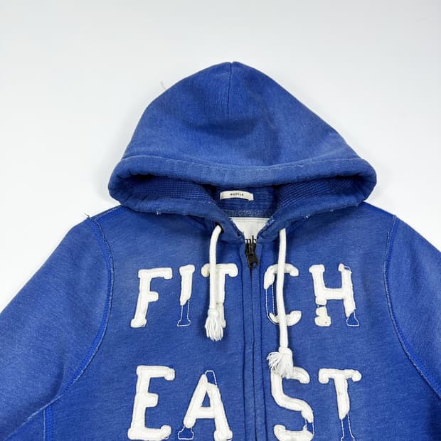 아베크롬비 피치 뉴욕 블루 후드집업 (M)