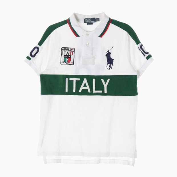 폴로 랄프로렌 이탈리아 빅포니 커스텀핏 카라티 L