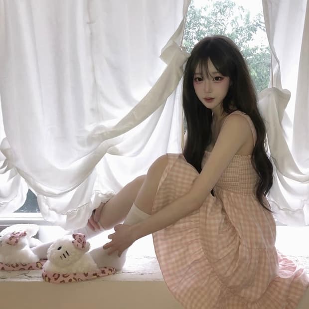 슈 버니앤돌 러블리 드레스 핑크