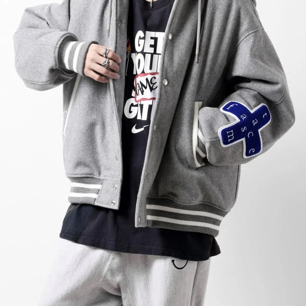 Facetasm varsity jacket 바시티 자켓