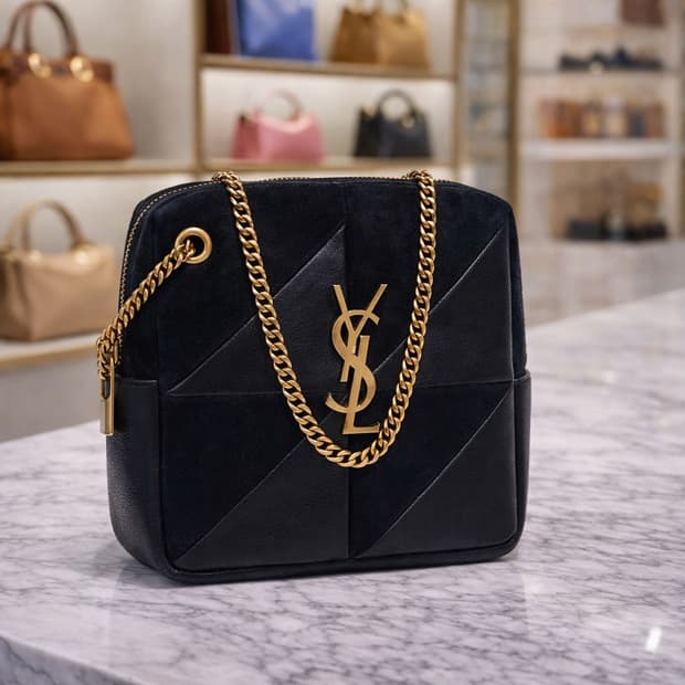 [S급] 생로랑 제이미 큐브 금장 체인백 판매합니다!!!