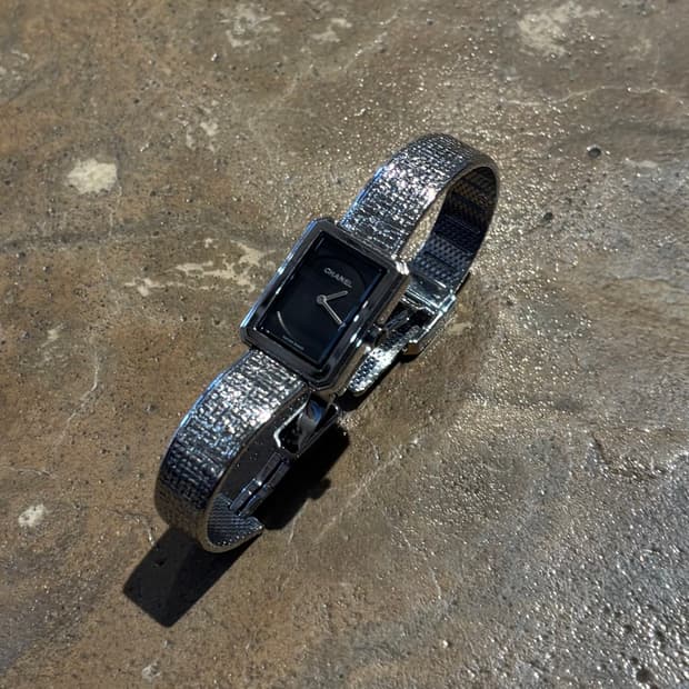 CHANEL BOY FRIEND TWEED WATCH