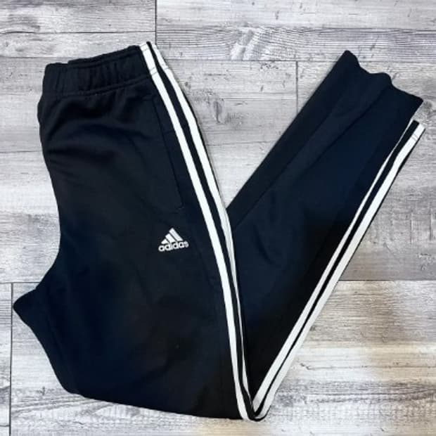 아디다스 여성 블랙 트레이닝팬츠 S사이즈