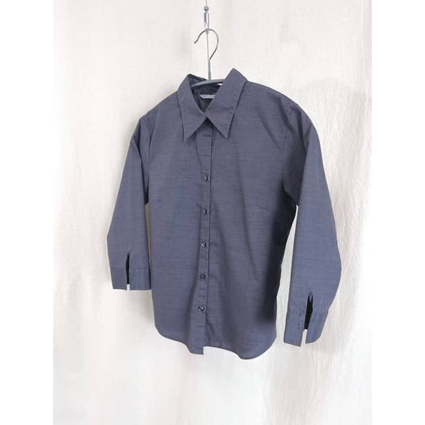 Charcoal 3/4 sleeve Shirt