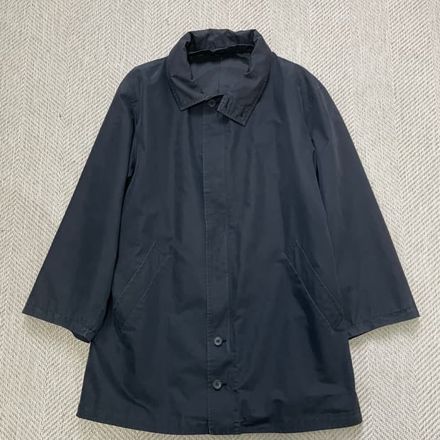 빈티지 클래식 트렌치 맥 코트 