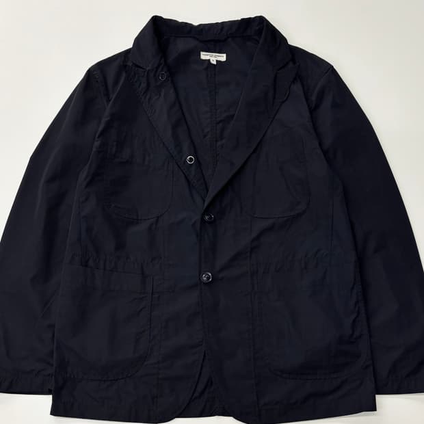 Engineered Garments 블랙 나일론 베드포드 자켓