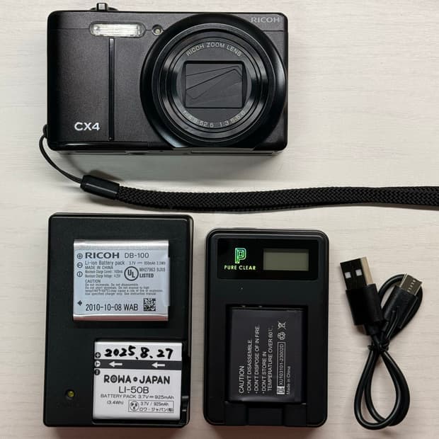 리코 cx4 디지털 카메라🖤
