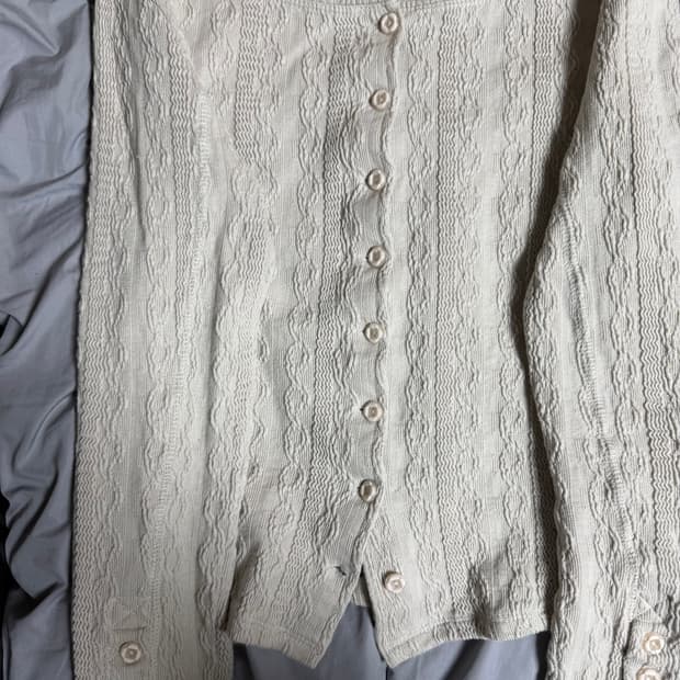 코이세이오 투웨이 롱슬리브 샌드 가디건