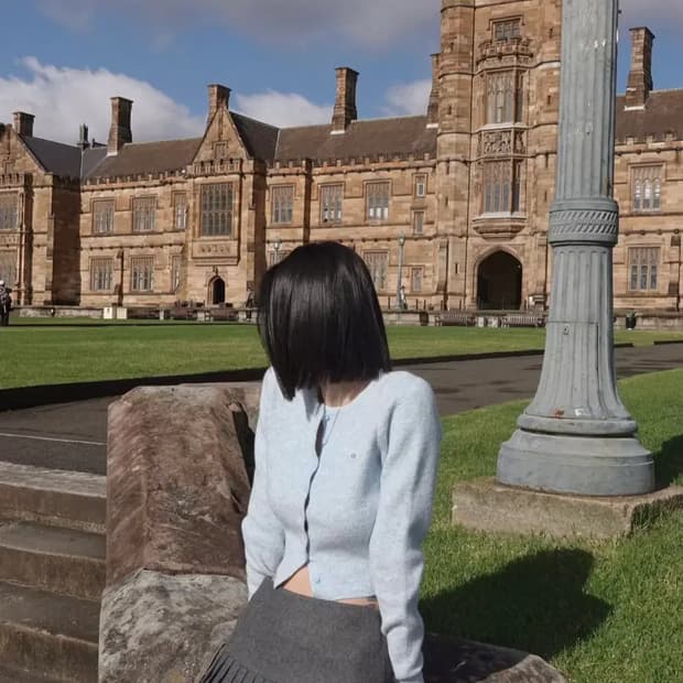 페일제이드 캔디 울가디건 스카이블루