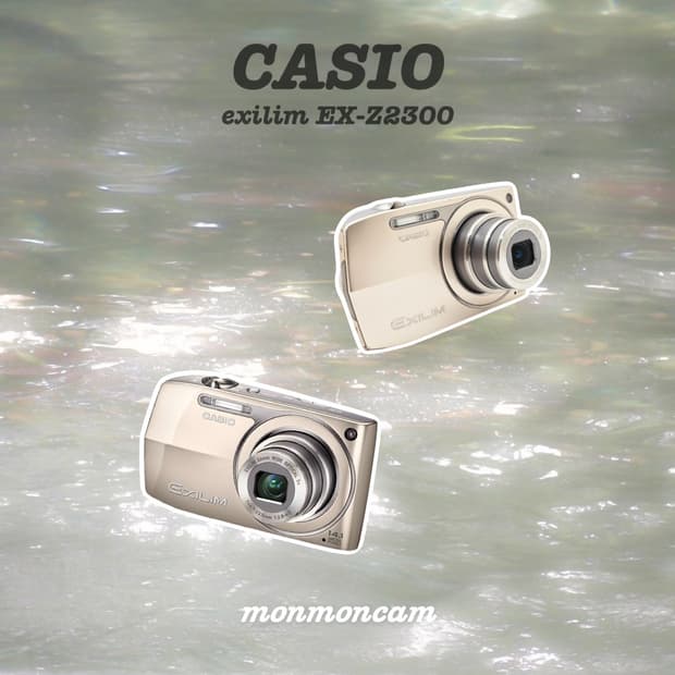 Casio exilim EX-Z2300 카시오 엑슬림 디카 골드