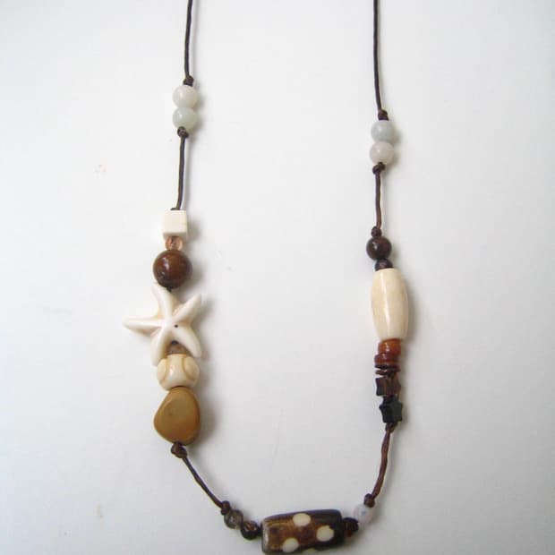 Late summer theme necklace 핸드메이드 목걸이