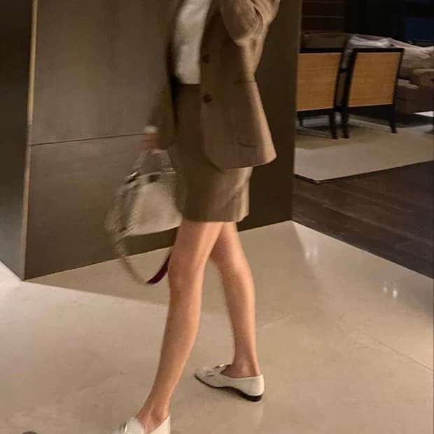 새상품 윈느누이파르페 울 자켓
