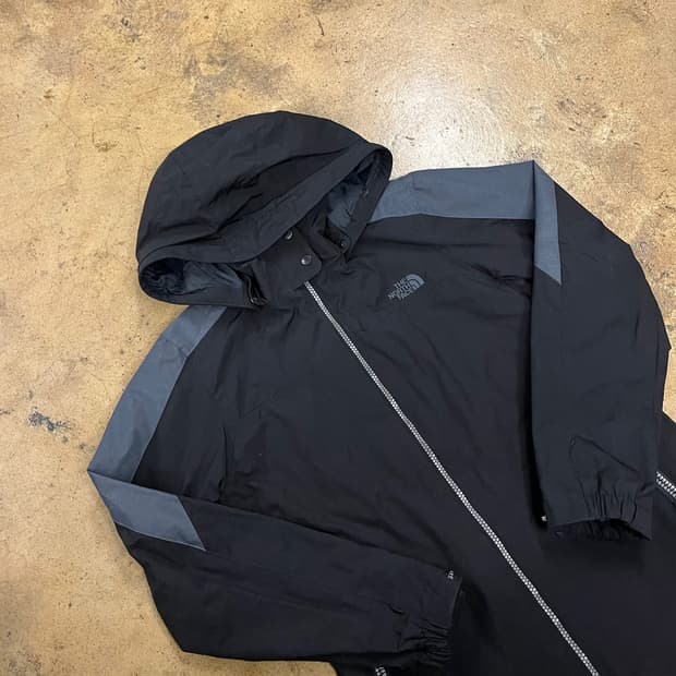 [정품/S] 노스페이스 블랙 바람막이 후드 자켓 b10