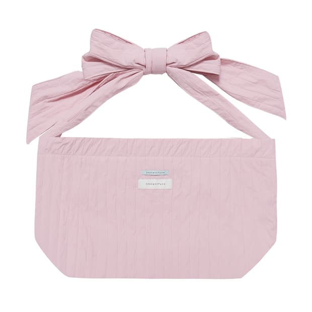 베리어스 나일론 숄더 백 (핑크)