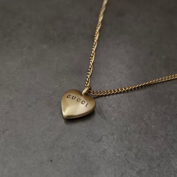 59 구찌 빈티지 정품 목걸이 업사이클링 써지컬체인