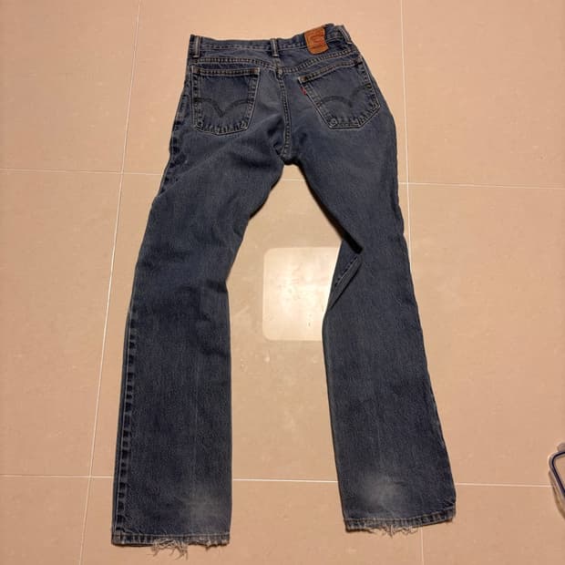 Levis 517 boot cut denim jeans 29x34